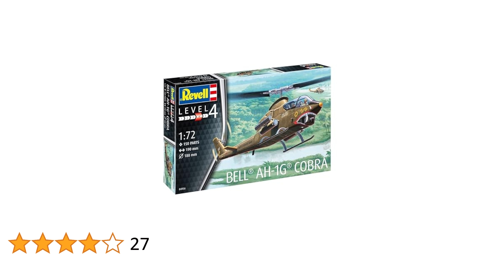 Amazon | ドイツレベル 1/72 アメリカ陸軍 ベル AH-1G コブラ